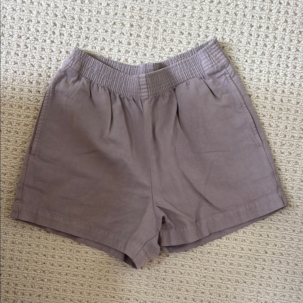 Wilfred Free Casual Lilac Shorts